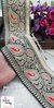 Black Keri & Floral Banarasi Lace