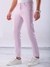 Men Purple Slim Fit Solid 5 Pocket Chinos
