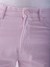 Men Purple Slim Fit Solid 5 Pocket Chinos