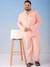 Men Relaxed Fit Geometric Print Shirt And Pant Lounge Set