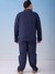 Men Relaxed Fit Solid Shirt And Pant Lounge Set
