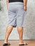 Men Blue Plus Size Geometric Printed Lounge Boxers