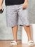 Navy Blue Plus Size Tropical Lounge Boxers