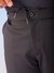 Men Black Regular Fit Self Design Plus Size Chino Jogger