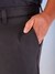 Men Black Regular Fit Self Design Plus Size Chino Jogger