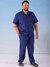 Men Relaxed Fit Checkered Shirt And Pant Lounge Set