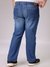 Men Blue Straight Fit Solid Stretchable Jeans