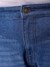 Men Blue Straight Fit Solid Stretchable Jeans