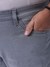 Men Grey Vintage Straight Fit Solid Jeans
