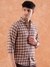 Men Slim Fit Checked Casual Shirt