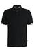 Regular-fit polo shirt with rubberised logo
