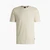 Stretch Cotton Crew Neck Logo Tee