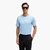 Stretch Cotton Crew Neck Logo Tee