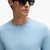 Stretch Cotton Crew Neck Logo Tee