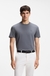 Cotton-jersey T-shirt with logo detail