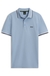 Cotton piqué polo shirt with logo details