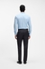Slim-fit shirt in easy-iron stretch-cotton poplin
