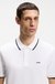 Cotton-piqué polo shirt with contrast tipping