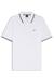 Cotton-piqué polo shirt with contrast tipping