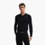 V-Neck Sweater In Pure Cotton With Embroidered Logo