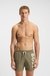 Quick-drying swim shorts with printed logo