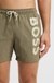 Quick-drying swim shorts with printed logo