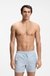 Quick-drying swim shorts with printed logo