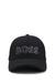 Knitted-piqué six-panel cap with embroidered logo
