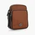 Gunmetal Monogram Structured Twill Reporter Bag