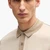 Mercerized-Cotton Polo Shirt With Mirco Pattern
