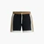 Colour-Block Swim Shorts With Printed Logo