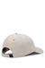 Cotton-twill cap with logo patch
