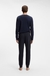 Cotton-blend tracksuit bottoms with waffle structure