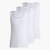 Three-Pack Of Cotton Tank Tops With Embroidered Logos