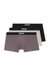 Three-pack of stretch-cotton trunks with logo waistbands