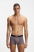 Three-pack of stretch-cotton trunks with logo waistbands