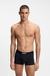 Three-pack of stretch-cotton trunks with logo waistbands