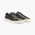 Signature-Stripe Grained Leather Trainers