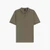 Cotton Polo Shirt With Herringbone Structure