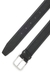 Italian-leather belt with pin buckle