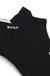 Two-pack of ankle-length socks with logos