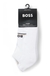 Two-pack of ankle-length socks with logos