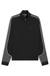 Cotton-blend zip-up jacket with contrast details
