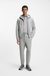 Stretch-cotton tracksuit bottoms with logo detail