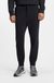 Stretch-cotton tracksuit bottoms with logo detail