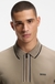 Active Slim-fit polo shirt in moisture-wicking stretch cotton