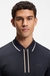 Active Slim-fit polo shirt in moisture-wicking stretch cotton
