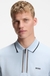 Active Slim-fit polo shirt in moisture-wicking stretch cotton