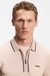 Active Slim-fit polo shirt in moisture-wicking stretch cotton
