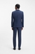 Two-piece slim-fit suit in micro-patterned stretch cloth